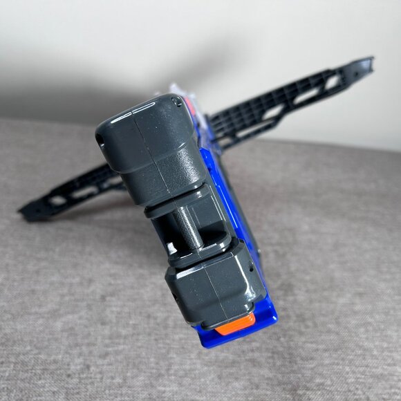 NERF N-Strike Elite Crossbolt Blaster Orange Blue NO 12 DART AMMO CLIP - Picture 9 of 15